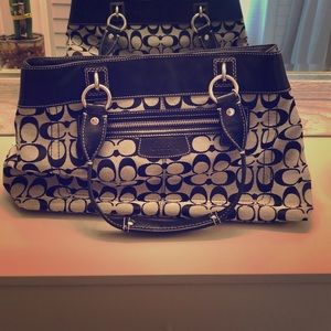 Black Coach Shoulder Bag